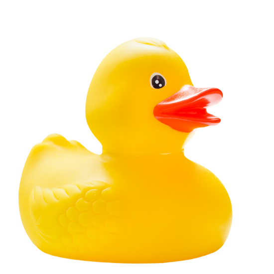 Bild von Gummiente gelb